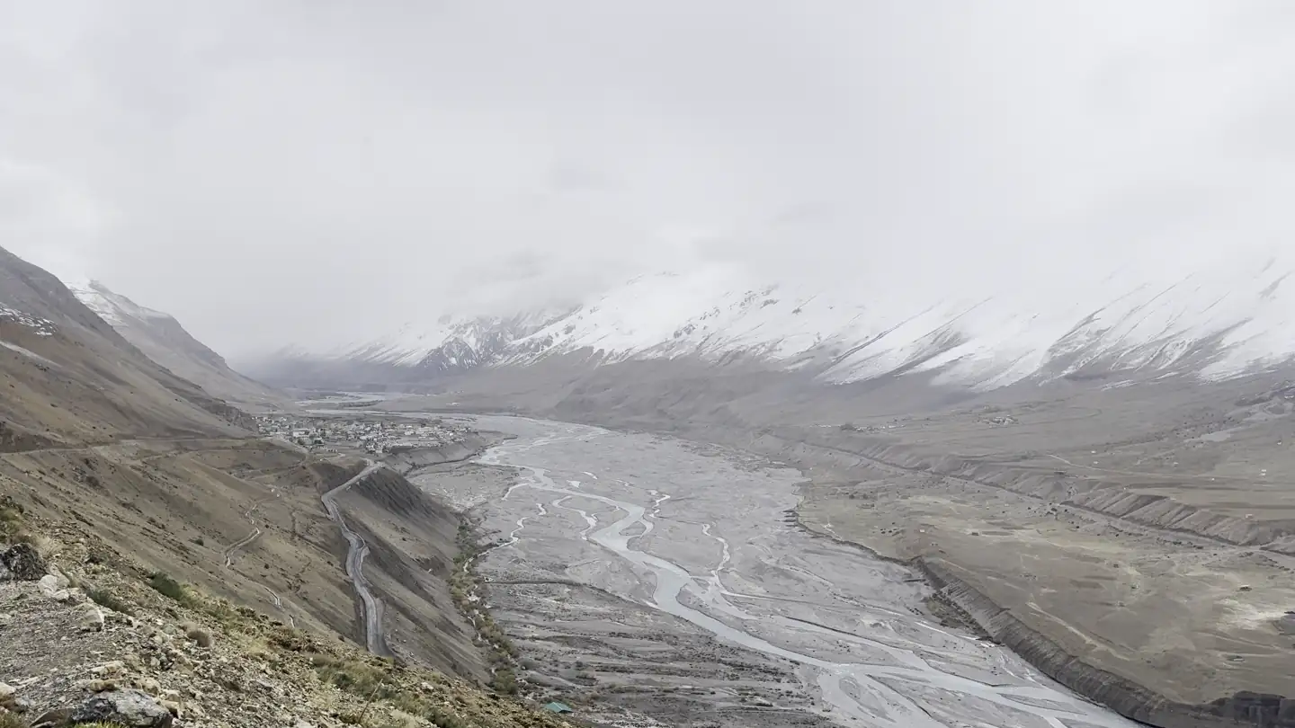 Mountain road on a Spiti Valley trip