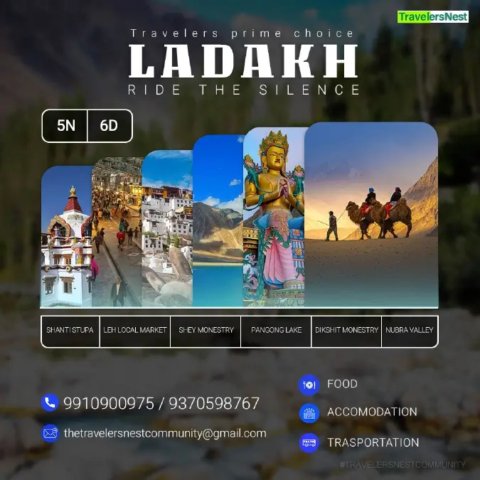 LADAKH Ride the Silence – 5 Nights / 6 Days